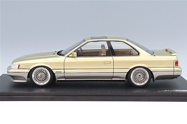 Ignition Model IG3815 1/18 Nissan Leopard Ultima F31 Gold/Silver Resin