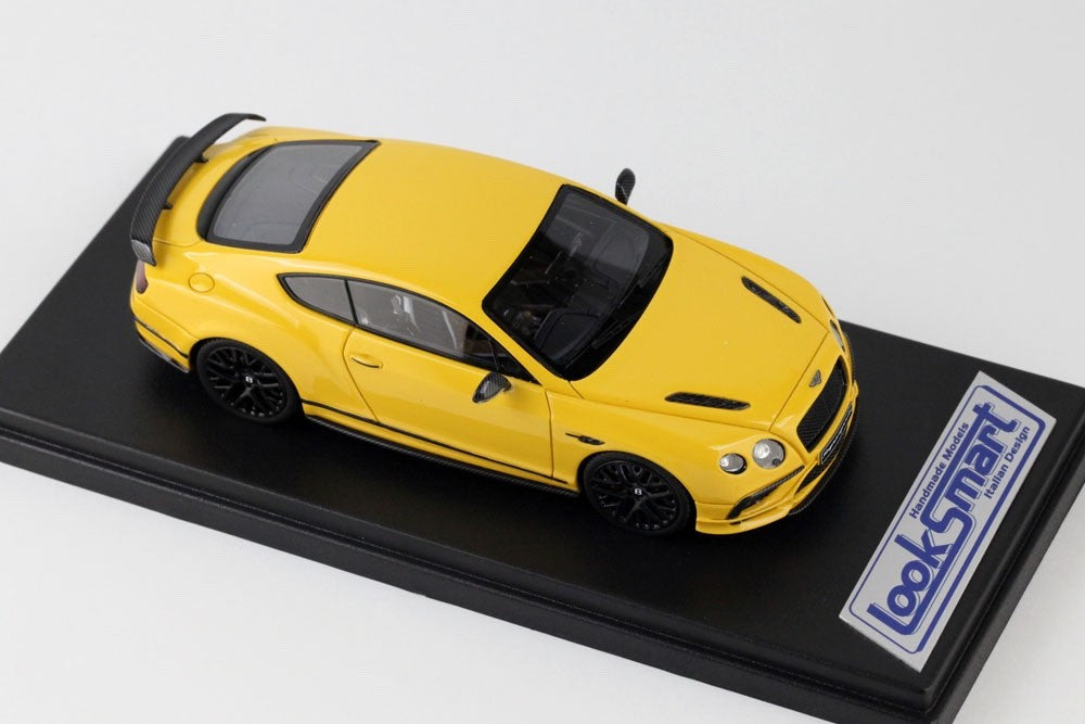 Looksmart LSBT12C 1/43 Bentley Continental Supersports 2017 Monaco Yellow Resin
