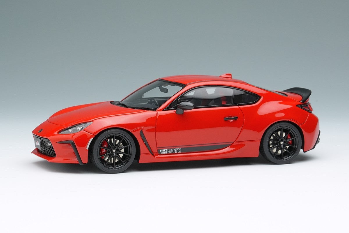Make Up EIDOLON EM752A 1/43 Toyota GR86 40th Anniversary Limited Spark Red