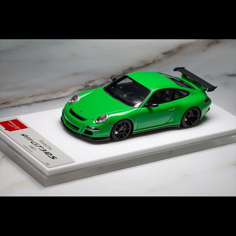 Make Up EIDOLON EM600H 1/43 Porsche 911 GT3 RS Lizard Green 2019