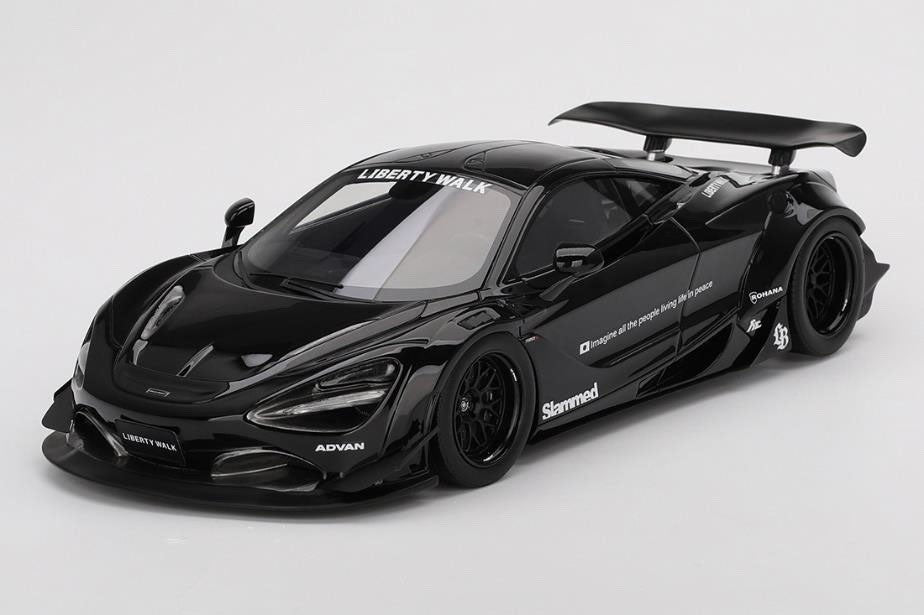 Top Speed TS0587 1/18 McLaren 720S LB-Works 2024 Black Tokyo Auto Salon TAS