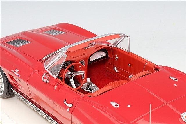 Norev NO189056 1/18 Chevrolet Corvette 1963 Convertible Red Die-cast