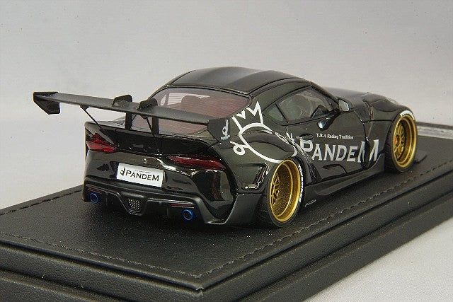 Ignition Model IG2147 1/43 PANDEM Toyota Supra A90 Black Metallic Resin