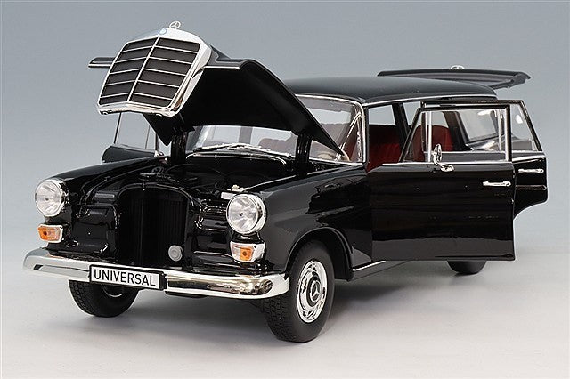 Norev FS-NO183708 1/18 Mercedes-Benz 200 Universal 1966 Black Die-cast