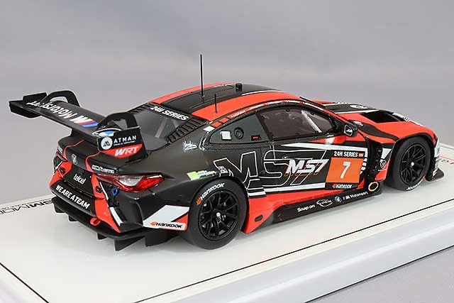 TSM TSM430736 1/43 BMW M4 GT3 #7 WRT 2023 24H Dubai Winner Resin Model Car