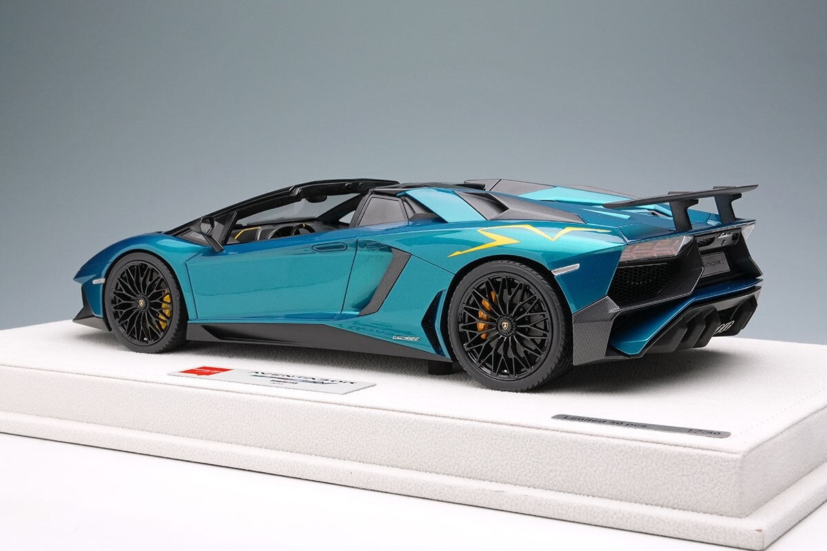 EIDOLON EML007D 1/18 Lamborghini Aventador LP750-4 SV Roadster Artemis Green