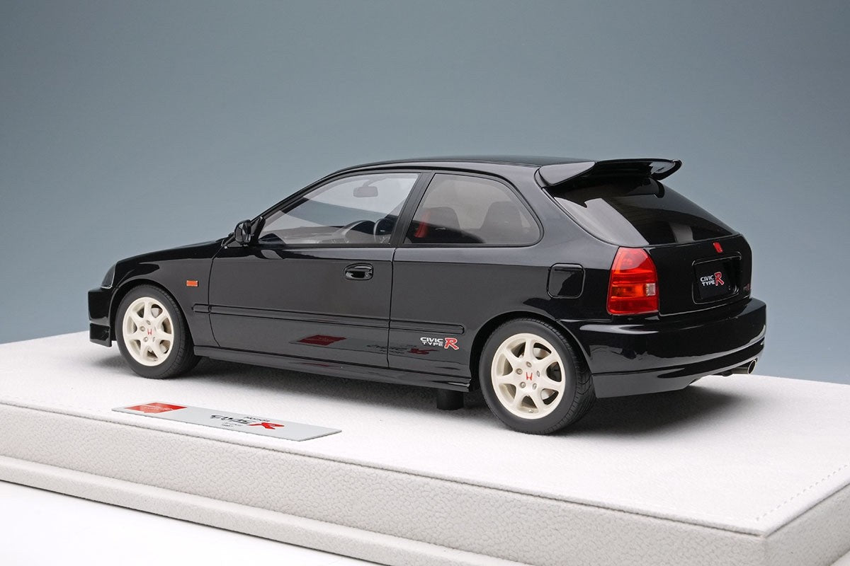 EIDOLON  EML115C 1/18 Honda Civic Type R EK9 1997 Starlight Black Pearl Resin