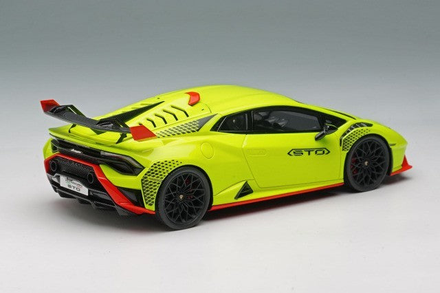 EIDOLON EM737H 1/43 Lamborghini Huracan STO 2021 Verde Scandal Resin Limited