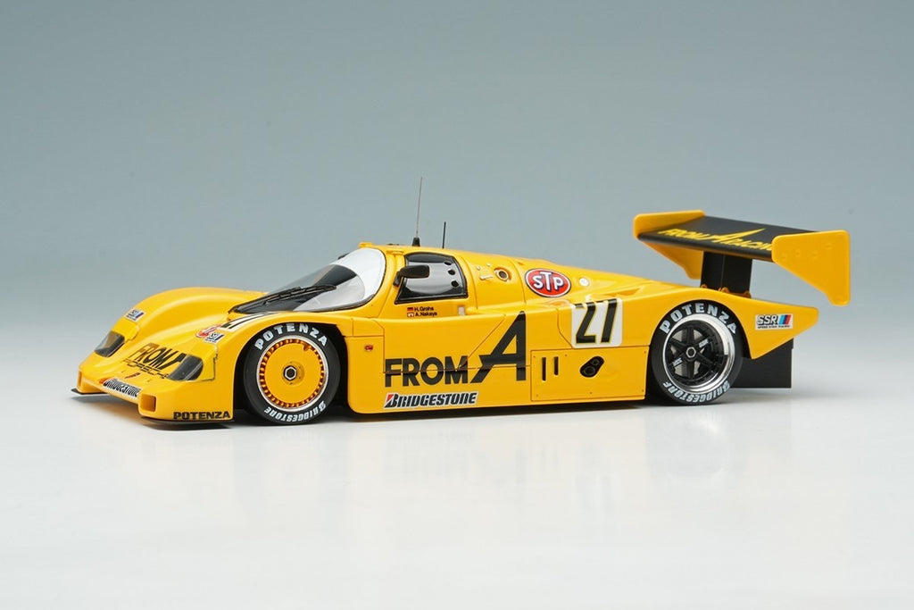 Make Up VISION VM316 1/43 Porsche 962C From A Fuji 500km 1989 Winner #27