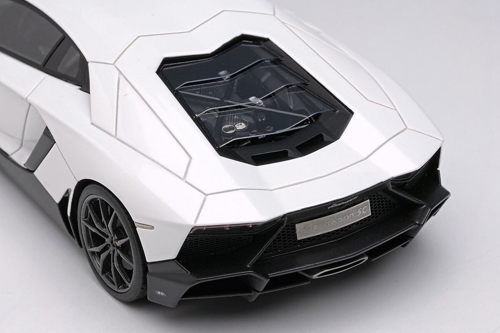 Eidolon EM285K 1/43 Lamborghini Aventador LP720-4 50° Anniversario 2013 White