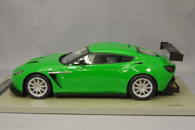 Tecnomodel TM18-01E 1/18 Aston Martin V12 Zagato Press Green Resin