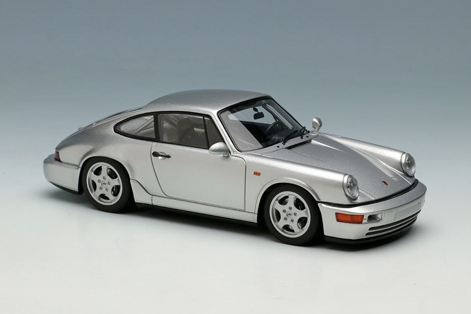 MakeUP VISION VM142D 1/43 Porsche 911 964 Carrera RS NGT Silver 1992