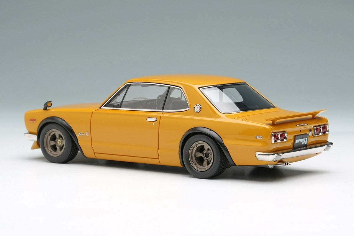 Make Up VISION VM244C 1/43 Skyline 2000 GT-R KPGC10 1971 Brown with Spoiler