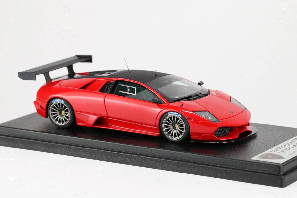 Looksmart LS379C 1/43 Lamborghini Murcielago LP670-4 SV 2009 Metallic Red Ltd 25