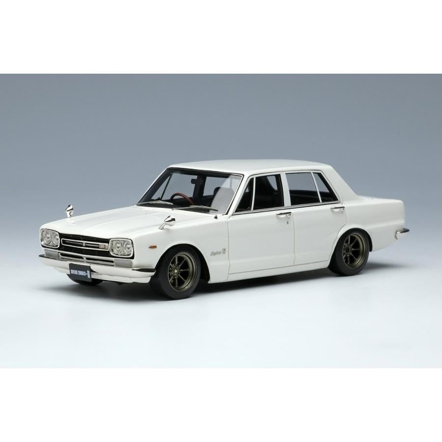 Make Up VISION VM241C 1/43 Nissan Skyline 2000 GT-R PGC10 White Watanabe