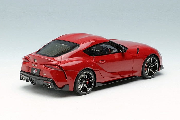 Make Up EIDOLON EM467B 1/43 Toyota GR Supra RZ Japan Spec Prominence Red