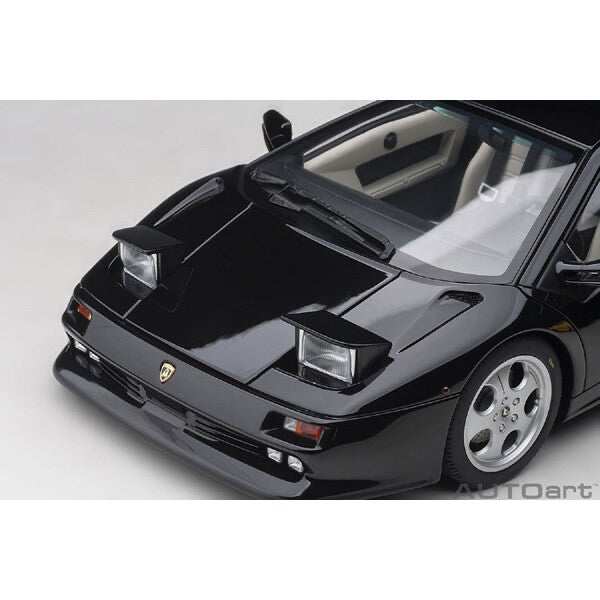 AUTOart 79159 1/18 Lamborghini Diablo SE30 Deep Black Metallic Die-Cast Model