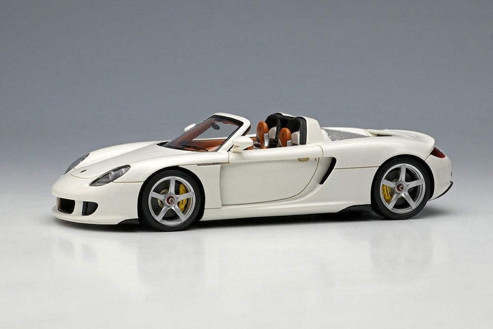 Make Up EIDOLON EM566B 1/43 Porsche Carrera GT 2004 White Resin Model Car