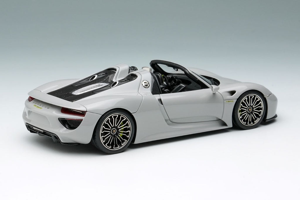 EIDOLON EM568J 1/43 Porsche 918 Spyder Fashion Grey Limited 60pcs