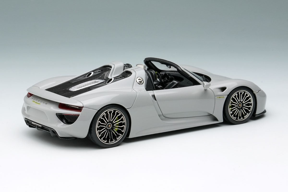 EIDOLON EM568J 1/43 Porsche 918 Spyder Fashion Grey Limited 60pcs