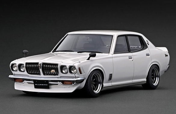 Ignition Model IG3617 1/18 Nissan Bluebird U 2000GTX G610 Datsun 610 White Resin