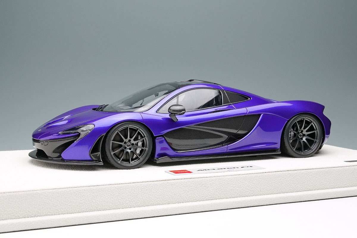 Make Up EIDOLON EML149F 1/18 McLaren P1 2013 Cadbury Purple Limited 60pcs