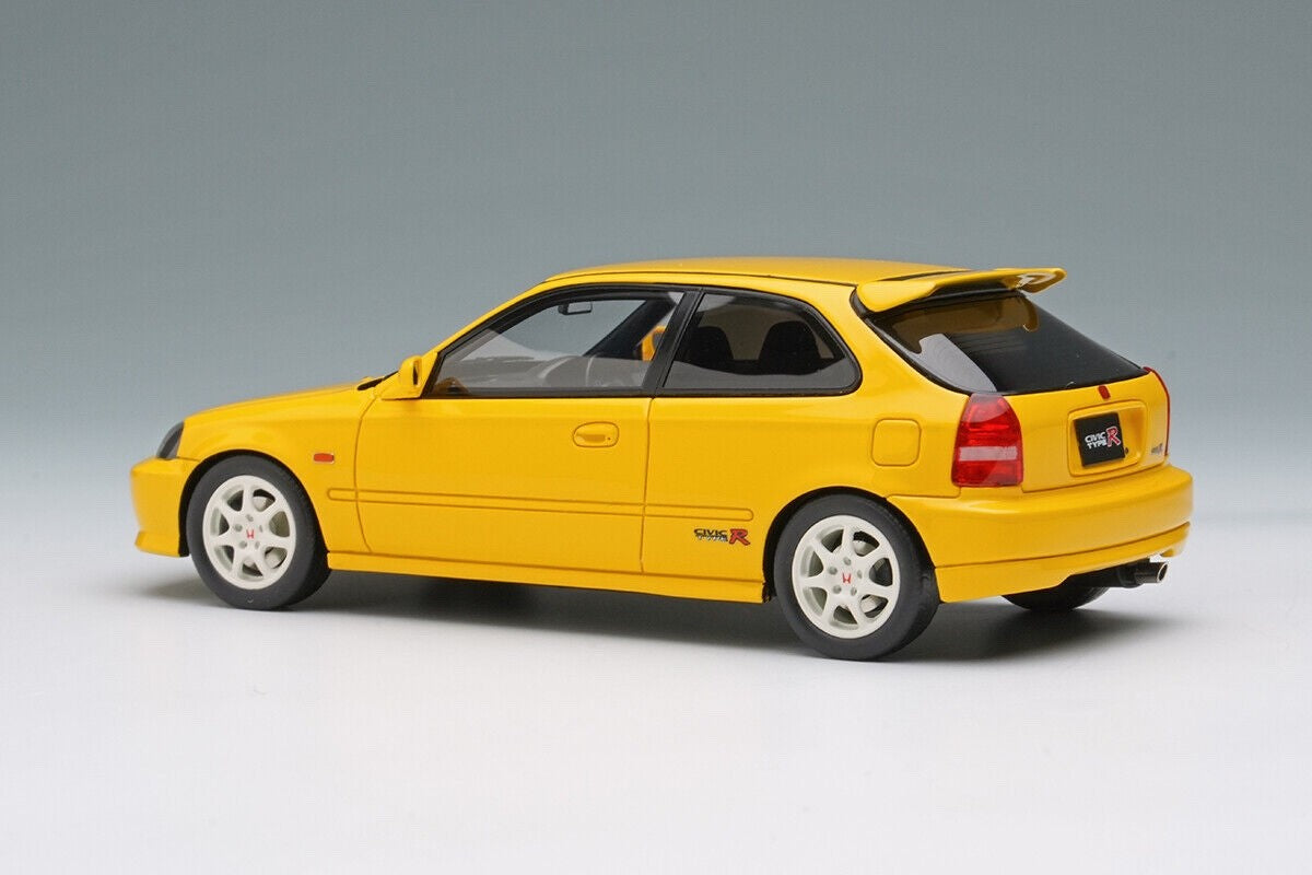 Make Up Eidolon EM481B 1/43 Honda Civic Type R EK9 1998 Sunlight Yellow