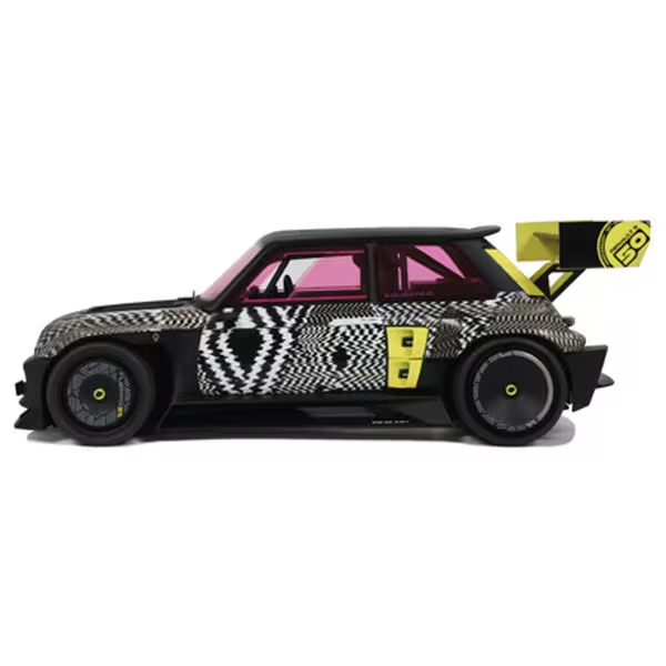OTTO (Otto) OTM447 - 1/18 Renault 5 Turbo 3E 2022 Black [Resin Cast Mini Car]