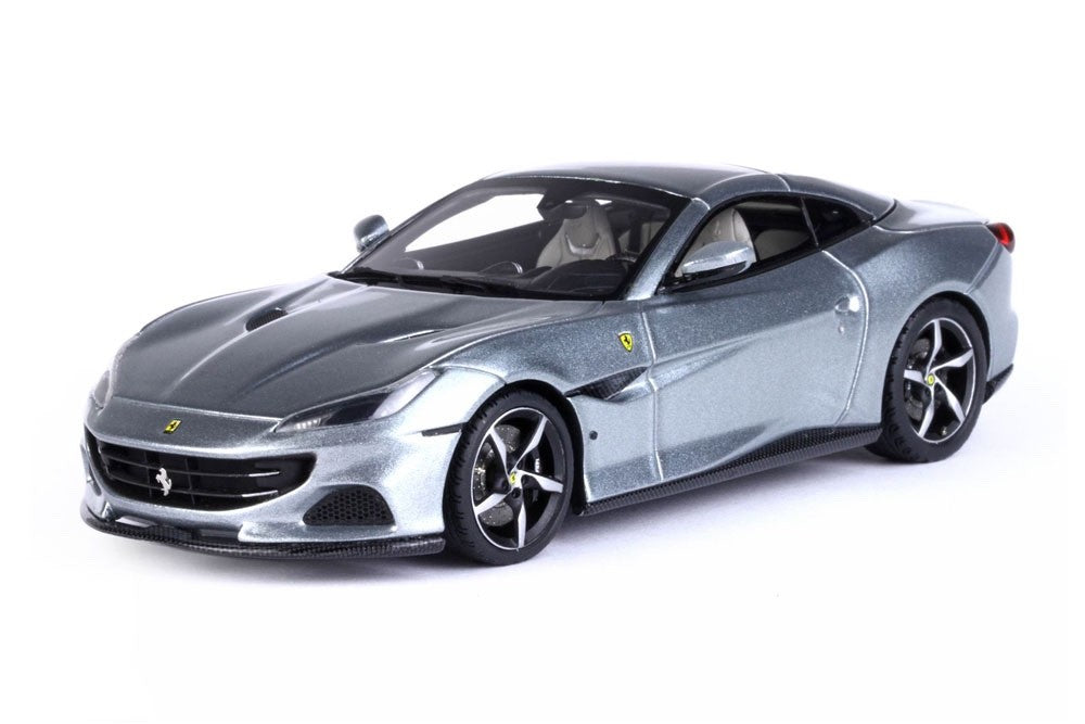 BBR BBRC250A 1/43 Ferrari Portofino M Closed Roof Grigio Titanio Metal Ltd 24pcs