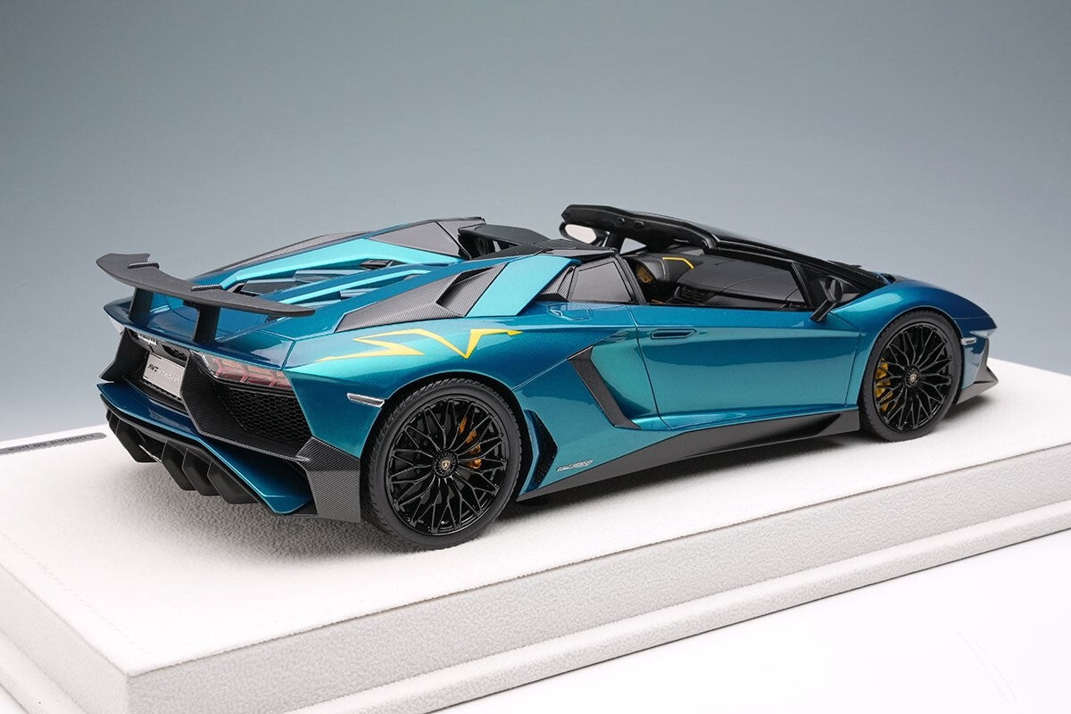 EIDOLON EML007D 1/18 Lamborghini Aventador LP750-4 SV Roadster Artemis Green