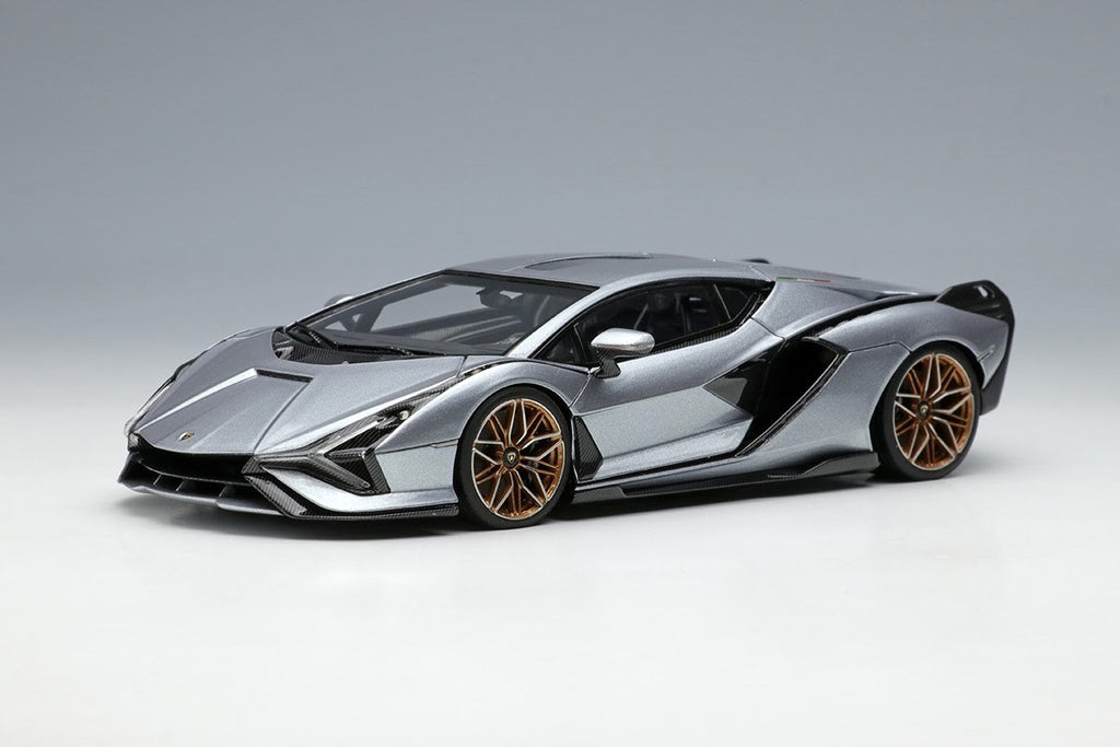 EIDOLON EM533E 1/43 Lamborghini Sian FKP 37 2019 Grigio Antares Limited 60pcs