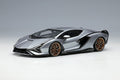 EIDOLON EM533E 1/43 Lamborghini Sian FKP 37 2019 Grigio Antares Limited 60pcs