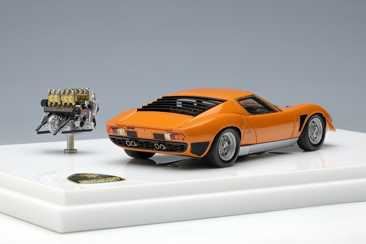 EIDOLON EM331SP 1/43 Lamborghini Jota SJ #4088 V12 Engine Resin Limited 100pcs