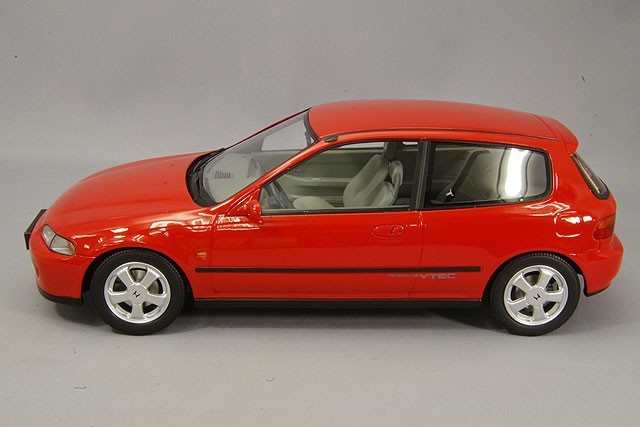 Triple9 T9R1800100 1/18 Honda Civic EG6 1992 Red Resin