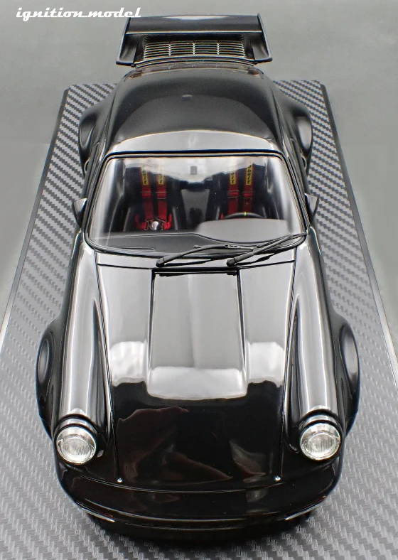 Ignition Model IG3594 1/18 Porsche 911 964 Blackbird Wangan Black Resin