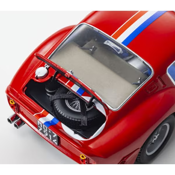 Kyosho KS08438A 1/18 Ferrari 250 GTO 1962 Le Mans #19 Diecast Model Car