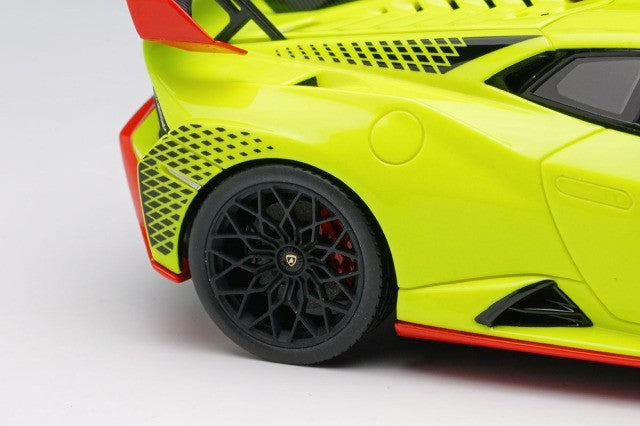 EIDOLON EM737H 1/43 Lamborghini Huracan STO 2021 Verde Scandal Resin Limited