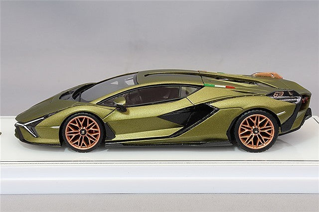 TSM TSM430829 1/43 Lamborghini Sian FKP 37 Matt Green
