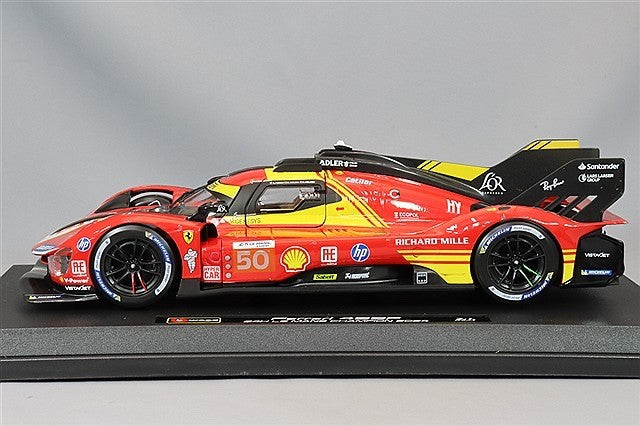 Bburago K18-16303R 1/18 Ferrari 499P #50 Winner 24h Le Mans 2024 Red Diecast