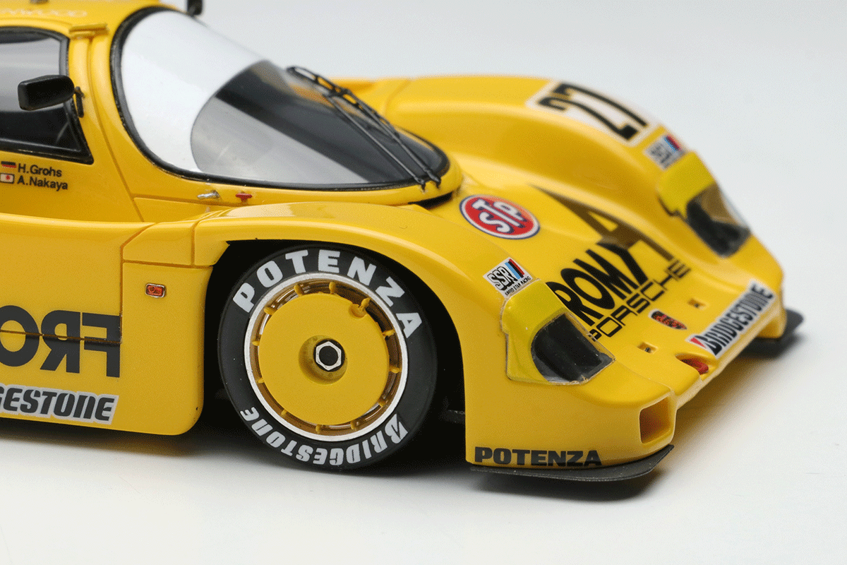 Make Up VISION VM316 1/43 Porsche 962C From A Fuji 500km 1989 Winner #27