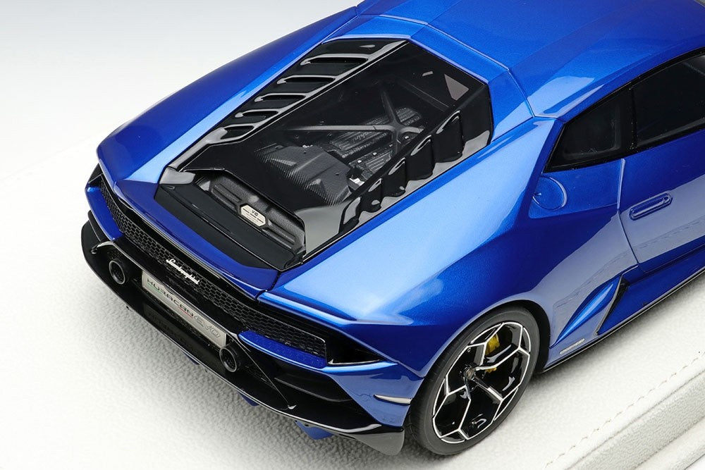Make Up EIDOLON EML031B 1/18 Lamborghini Huracan EVO Blu Nethuns Asir Wheels