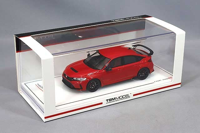 TSM TSM430715 1/43 Honda Civic Type R 2023 Rallye Red RHD