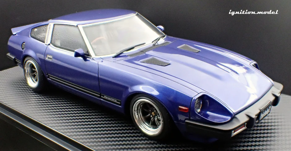 Ignition Model IG3518 1/18 Nissan Fairlady Z S130 280ZX Watanabe Blue Resin