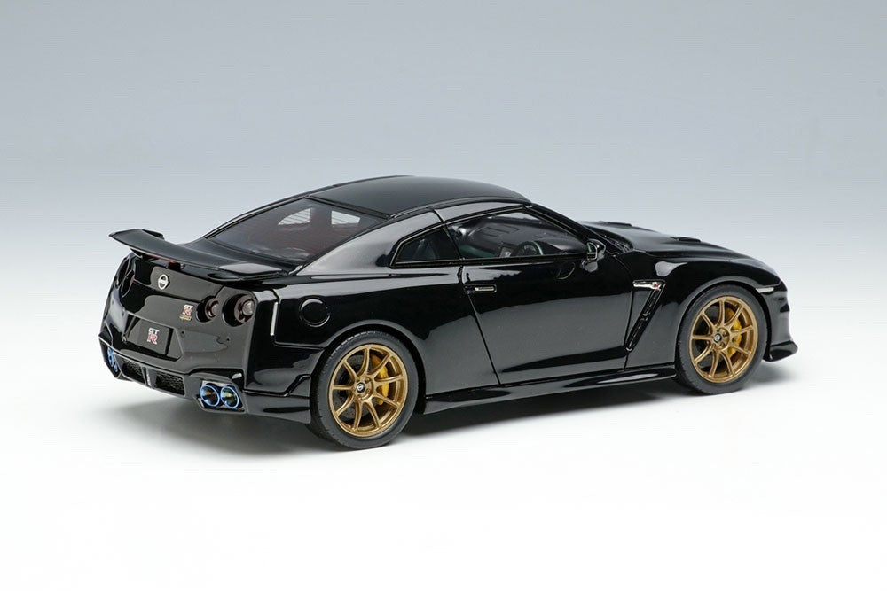 Make Up EIDOLON EM684E 1/43 NISSAN GT-R Premium edition T-spec 2024 Black JDM