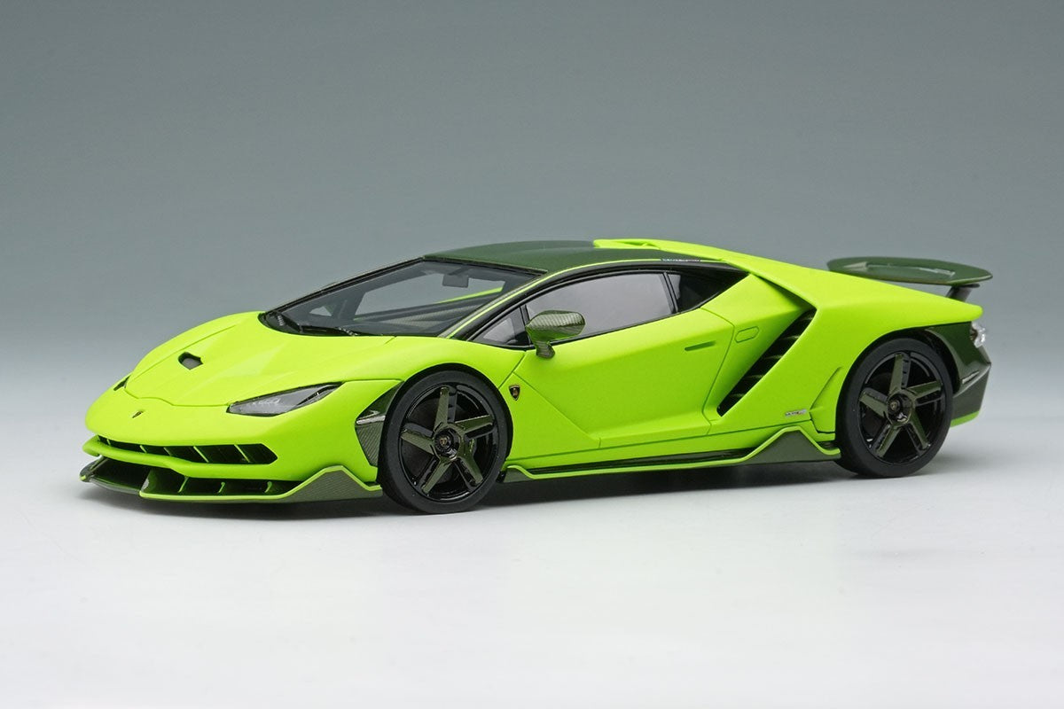 Make Up EIDOLON EM780I 1/18 Lamborghini Centenario 2016 Wing Up Verde/Carbon