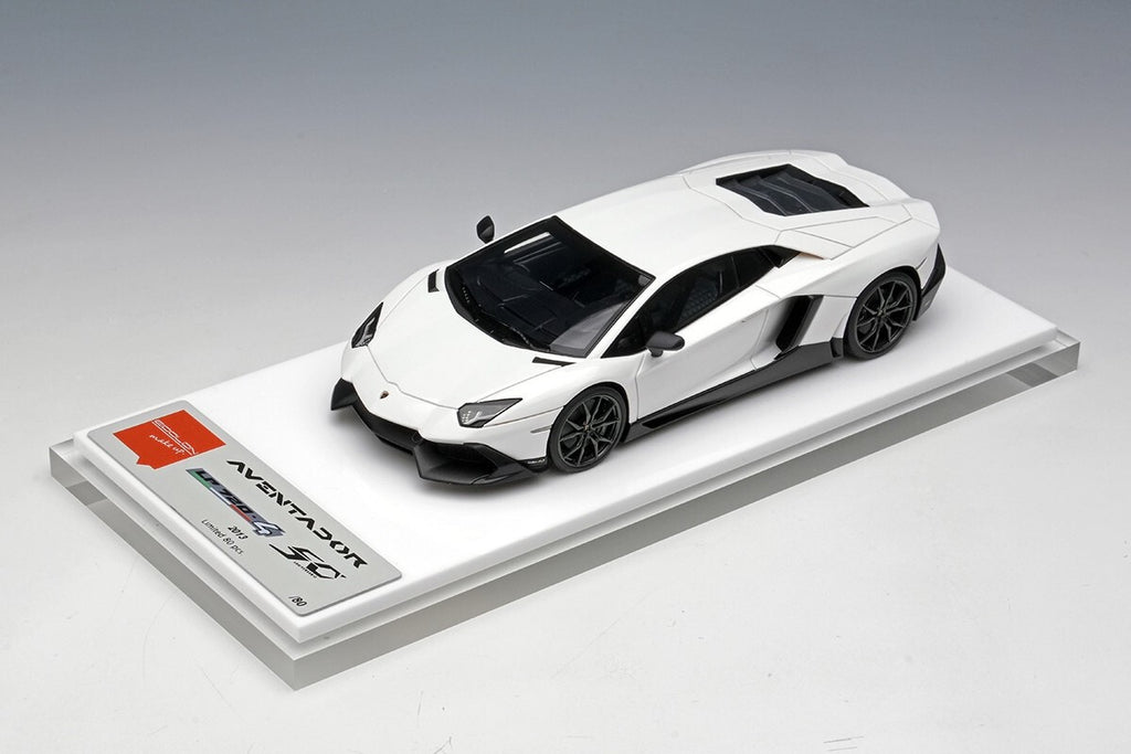Eidolon EM285K 1/43 Lamborghini Aventador LP720-4 50° Anniversario 2013 White