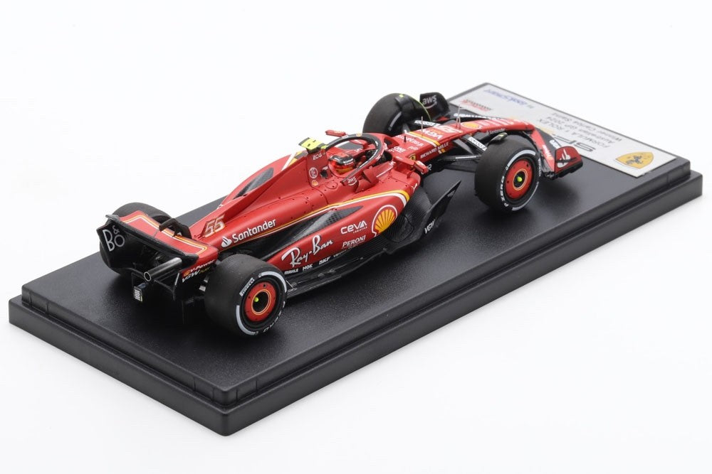 Looksmart LSF1059 1/43 Ferrari SF-24 Australia GP 2024 Sainz Winner F1 Resin