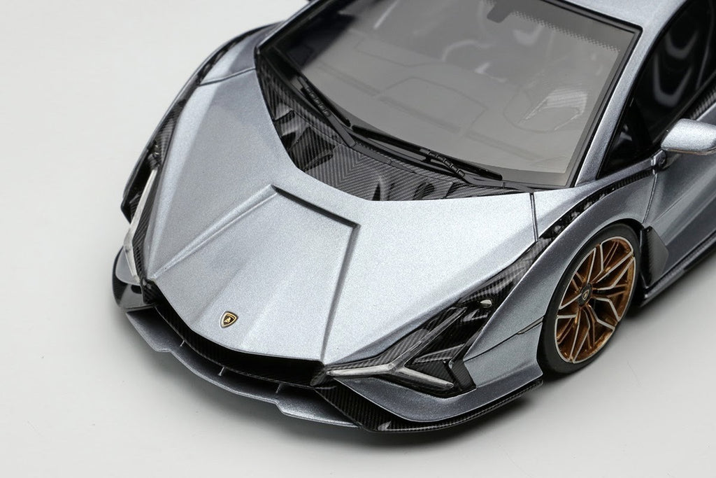 EIDOLON EM533E 1/43 Lamborghini Sian FKP 37 2019 Grigio Antares Limited 60pcs