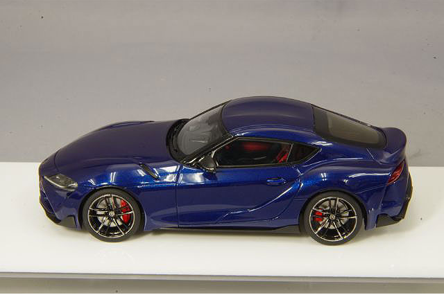 EIDOLON EM467G 1/43 Toyota GR Supra RZ Deep Blue Metallic Japan Spec