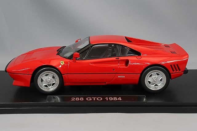 KK Scale KKDC180414 1/18 Ferrari 288 GTO 1984 Red Black Interior